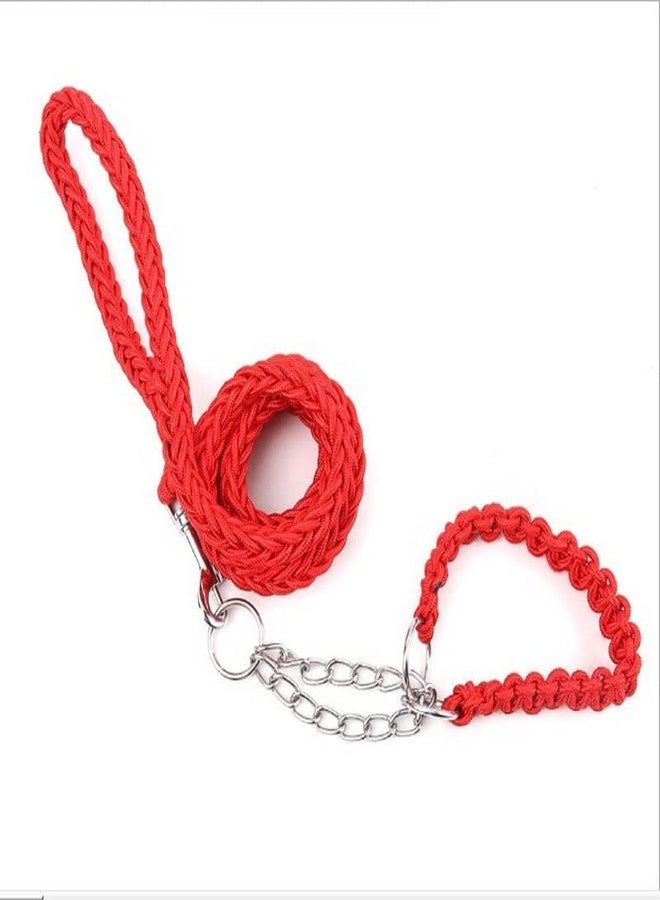 Pups&Pets Dog Leash Pet Leash Dog Choke Leash Set Leash & Choker for All Types of Dogs (Color May Vary) - 1 Pcs - Image 5